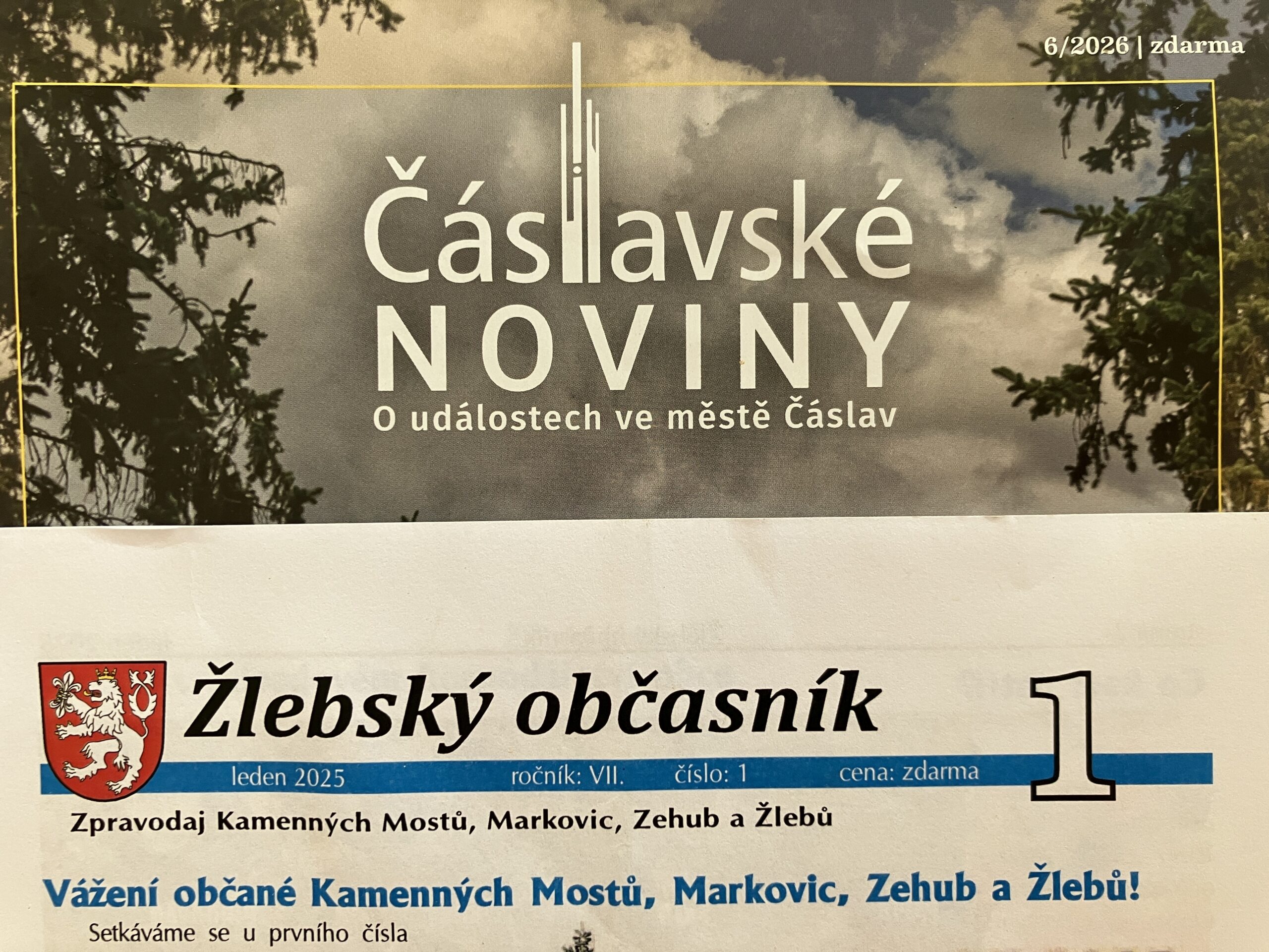 Sluncem zalitý Žlebský občasník